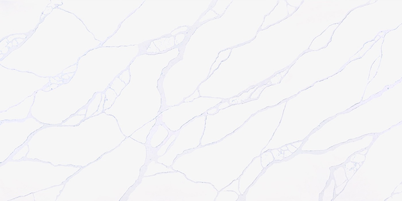 Calacatta Azulejo quartz by Viatera